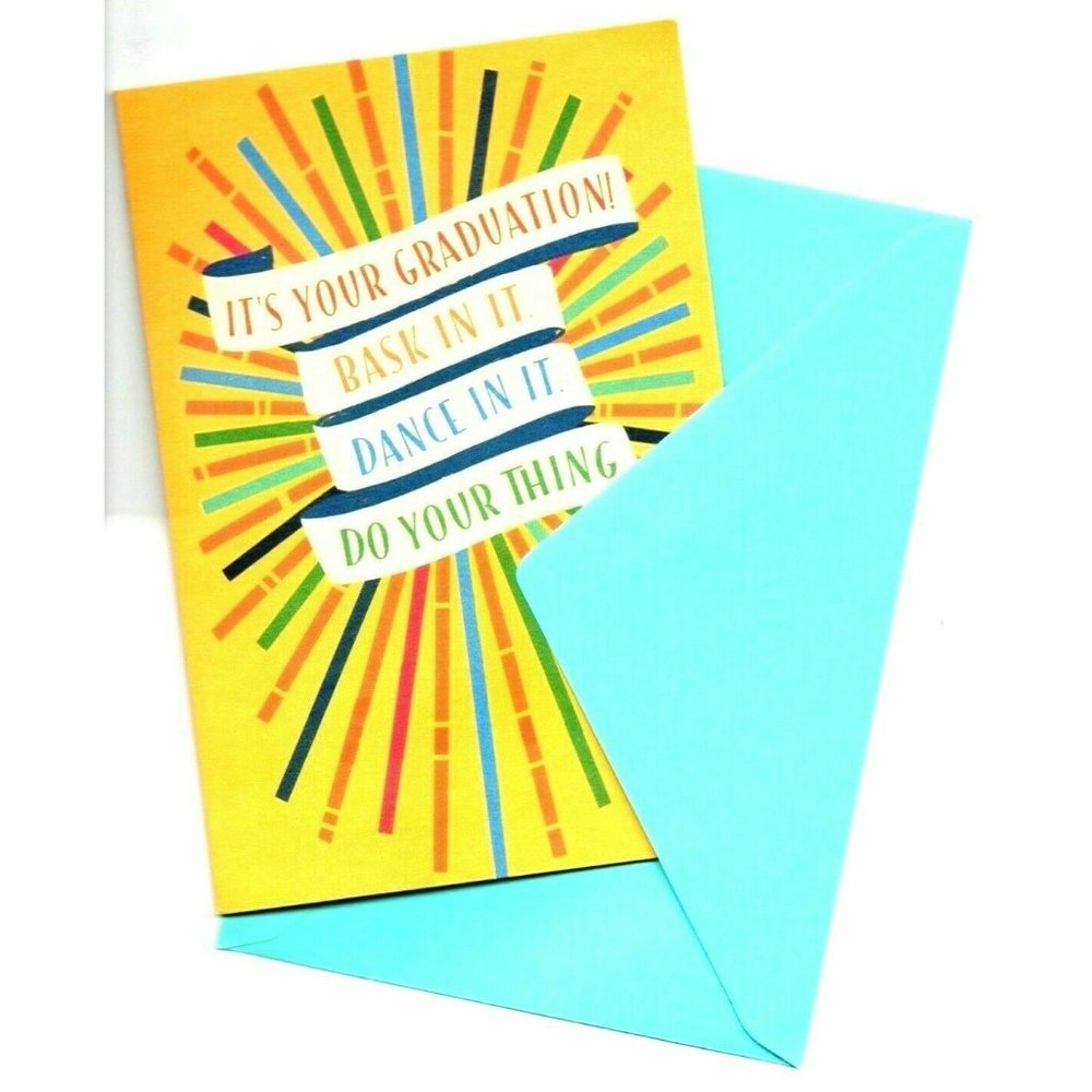Musical Greeting Card Graduation Wishes with the Song "Happy" Despicable Me 2